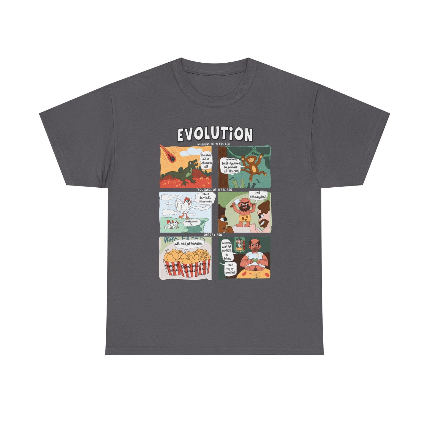 Evolution Comic Graphic Tee